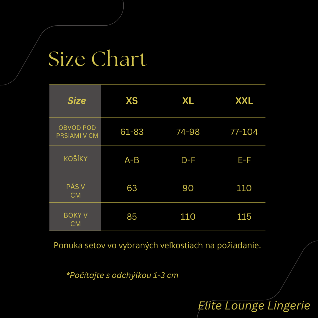 Beige Clean Size Chart Instagram Post